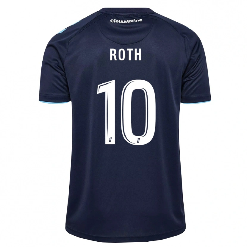 Danxen Hombre Camiseta Madeline Roth #10 Azul Aciano Azul Medianoche 1ª Equipación 2026/27 La Camisa México