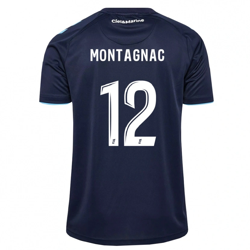 Danxen Hombre Camiseta Alexandre Montagnac #12 Azul Aciano Azul Medianoche 1ª Equipación 2026/27 La Camisa México