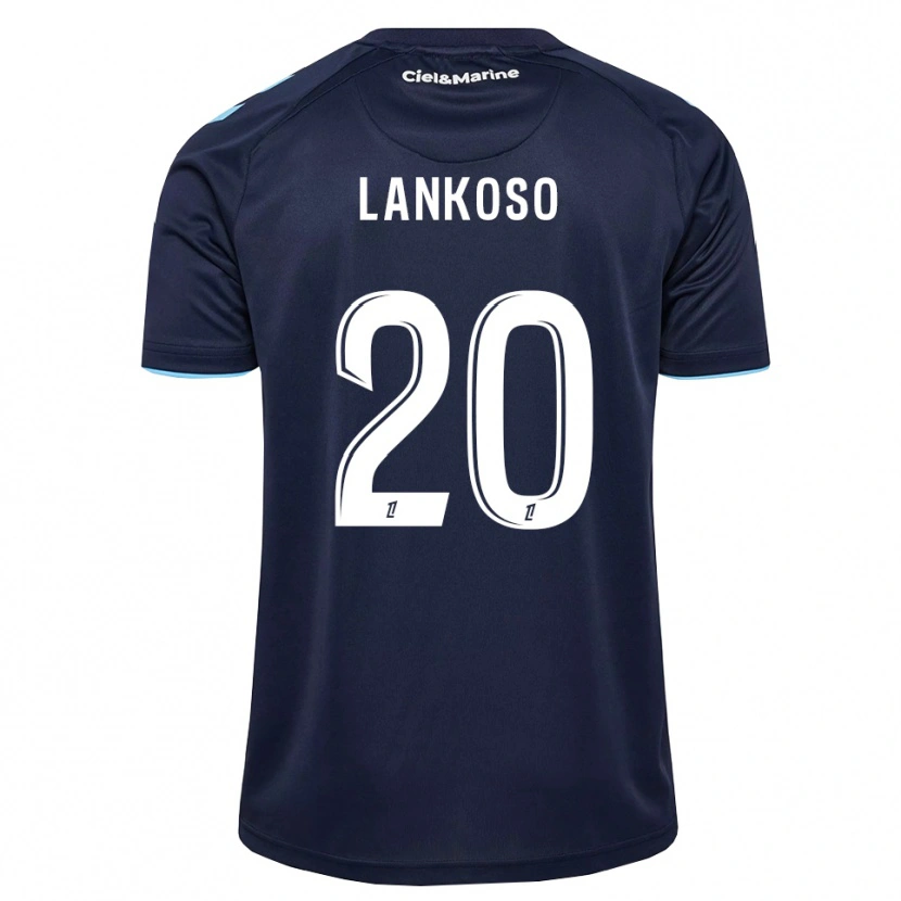Danxen Hombre Camiseta Lenny Lankoso #20 Azul Aciano Azul Medianoche 1ª Equipación 2026/27 La Camisa México
