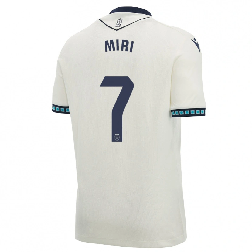Danxen Hombre Camiseta Miriam Rivas Pinto #7 Blanco Negro Azul Cielo Claro 2ª Equipación 2026/27 La Camisa México
