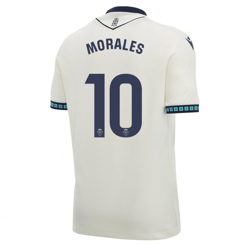 Danxen Hombre Camiseta Anai Morales #10 Blanco Negro Azul Cielo Claro 2ª Equipación 2026/27 La Camisa México