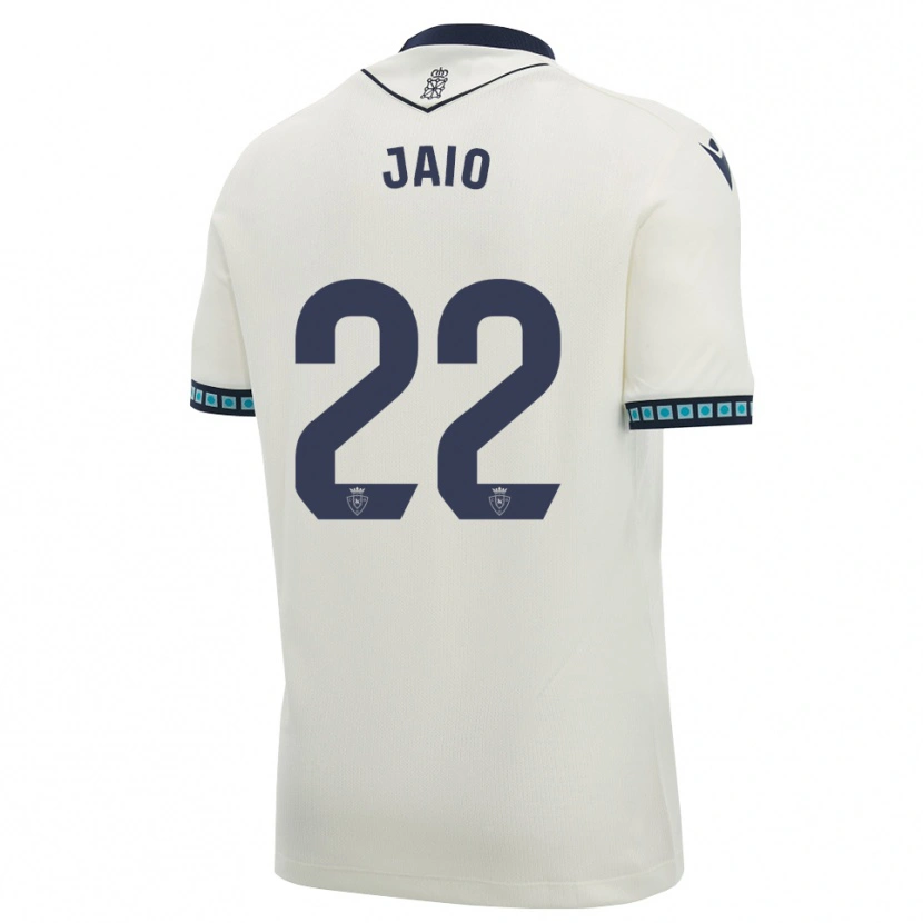 Danxen Hombre Camiseta Jaione Larraiotz Senosiain #22 Blanco Negro Azul Cielo Claro 2ª Equipación 2026/27 La Camisa México