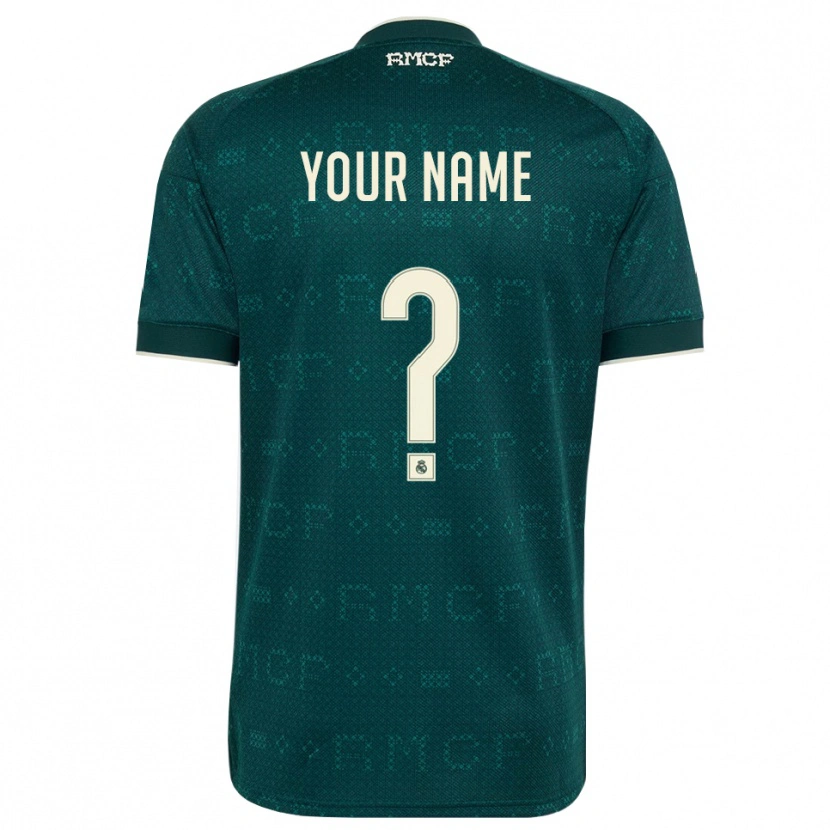 Danxen Hombre Camiseta Su Nombre #0 Gris Pizarra Oscuro Blanco 2ª Equipación 2026/27 La Camisa México