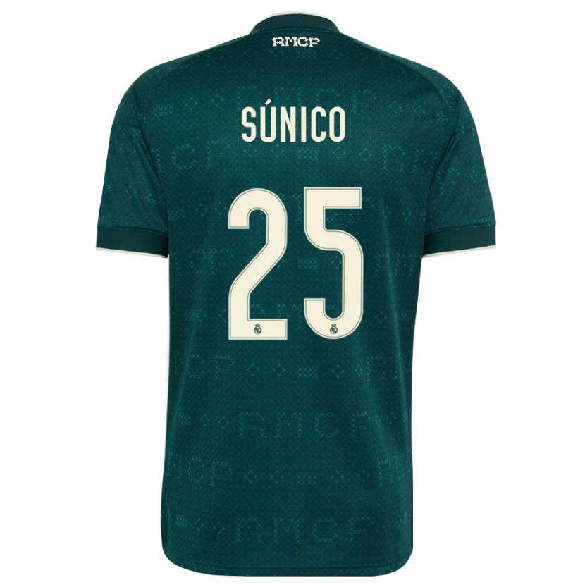 Danxen Hombre Camiseta Guille Súnico #25 Gris Pizarra Oscuro Blanco 2ª Equipación 2026/27 La Camisa México