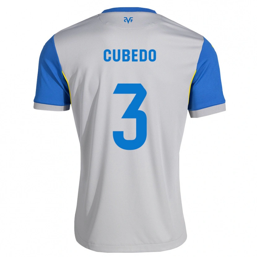 Danxen Hombre Camiseta Cristina Cubedo #3 Azul Lanzador Gris 2ª Equipación 2026/27 La Camisa México