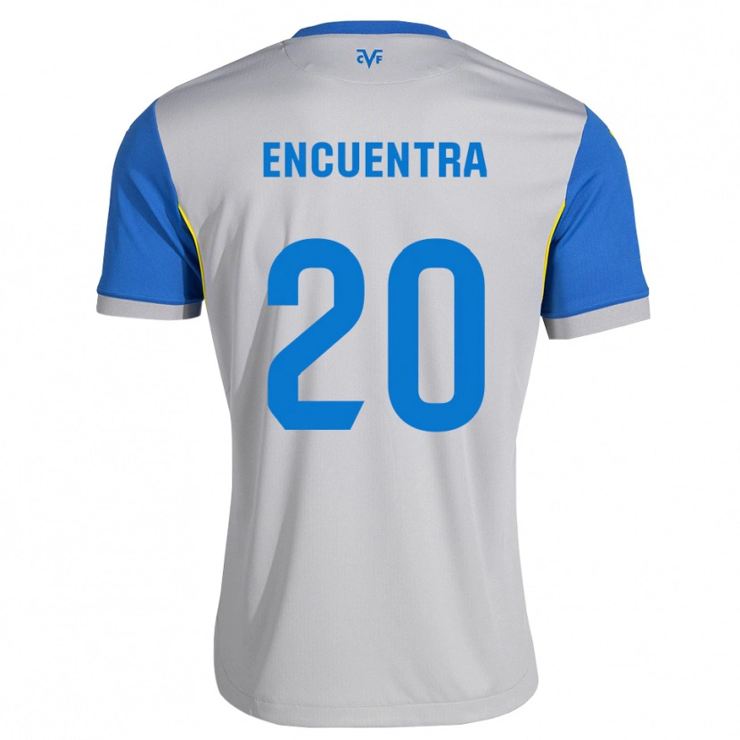 Danxen Hombre Camiseta Jan Encuentra #20 Azul Lanzador Gris 2ª Equipación 2026/27 La Camisa México