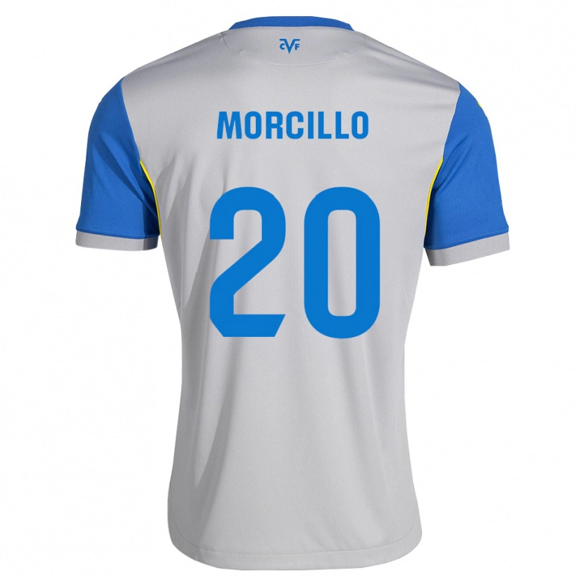 Danxen Hombre Camiseta Raquel Morcillo #20 Azul Lanzador Gris 2ª Equipación 2026/27 La Camisa México