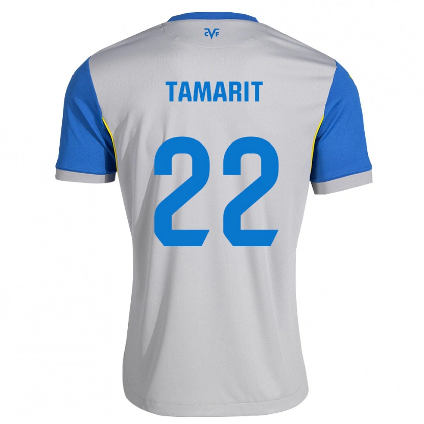 Danxen Hombre Camiseta Toni Tamarit #22 Azul Lanzador Gris 2ª Equipación 2026/27 La Camisa México