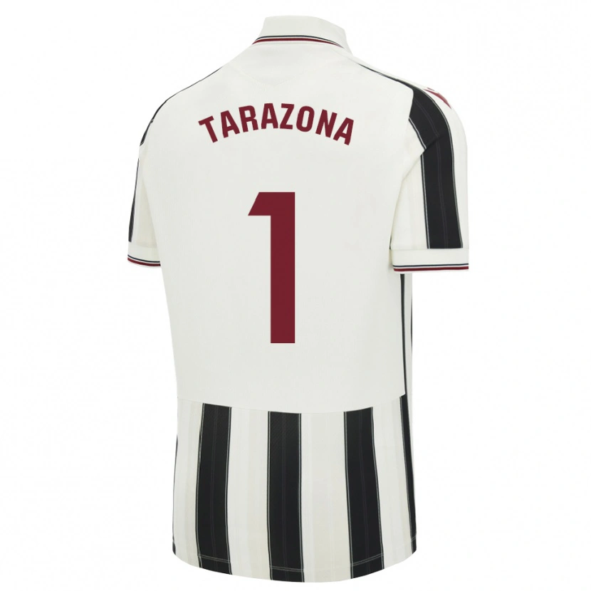 Danxen Hombre Camiseta Andrea Tarazona #1 Negro Blanco Rojo 2ª Equipación 2026/27 La Camisa México