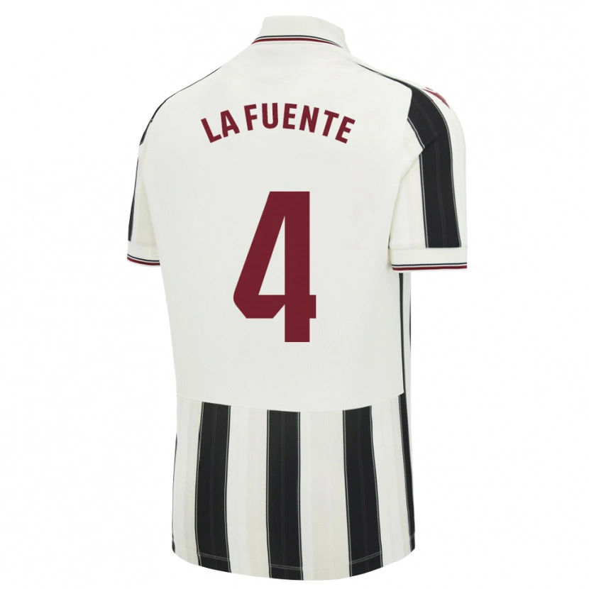Danxen Hombre Camiseta Adrián Dela #4 Negro Blanco Rojo 2ª Equipación 2026/27 La Camisa México