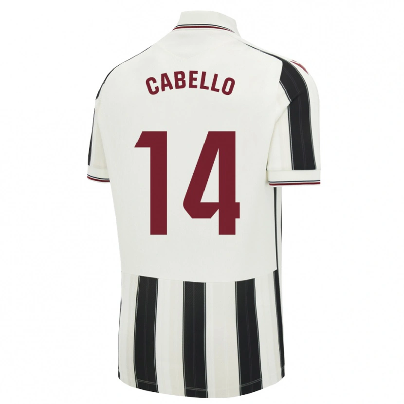 Danxen Hombre Camiseta Jorge Cabello #14 Negro Blanco Rojo 2ª Equipación 2026/27 La Camisa México