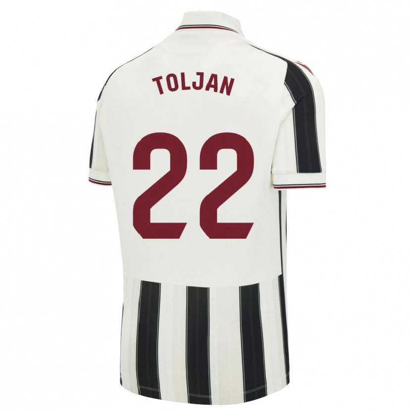 Danxen Hombre Camiseta Jeremy Toljan #22 Negro Blanco Rojo 2ª Equipación 2026/27 La Camisa México