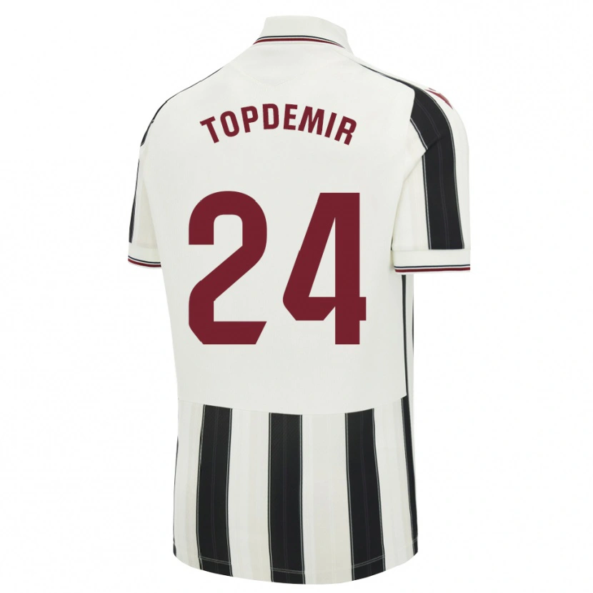 Danxen Hombre Camiseta Karan Topdemir #24 Negro Blanco Rojo 2ª Equipación 2026/27 La Camisa México