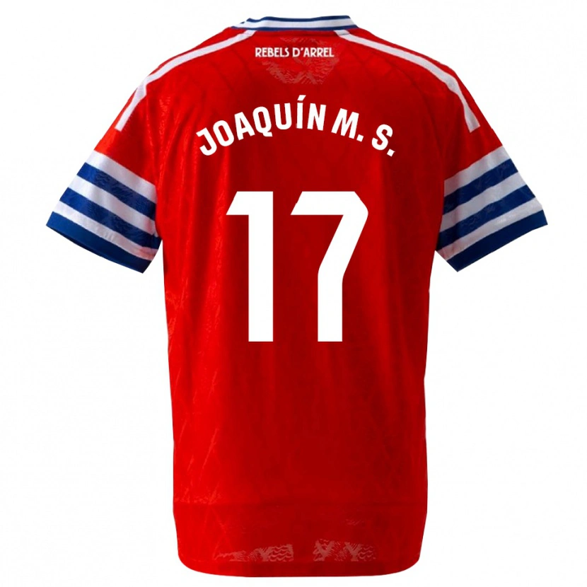 Danxen Hombre Camiseta Joaquín Sánchez #17 Azul Real Rojo 2ª Equipación 2026/27 La Camisa México