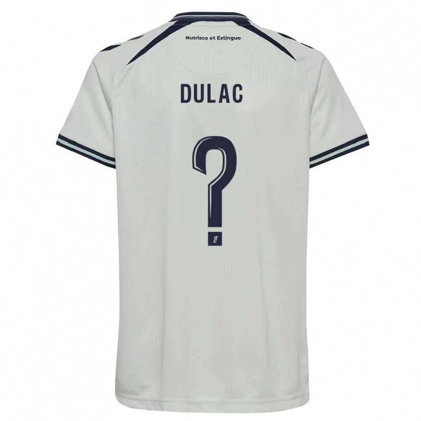 Danxen Hombre Camiseta Bilal Dulac #0 Azul Medianoche Blanco 2ª Equipación 2026/27 La Camisa México