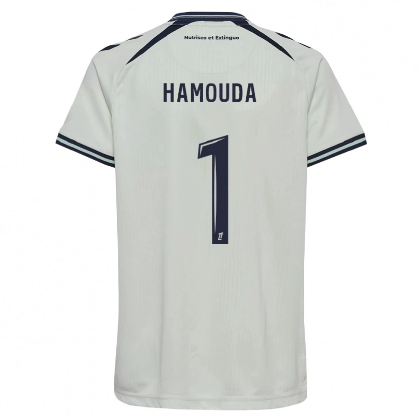 Danxen Hombre Camiseta Adel Hamouda #1 Azul Medianoche Blanco 2ª Equipación 2026/27 La Camisa México