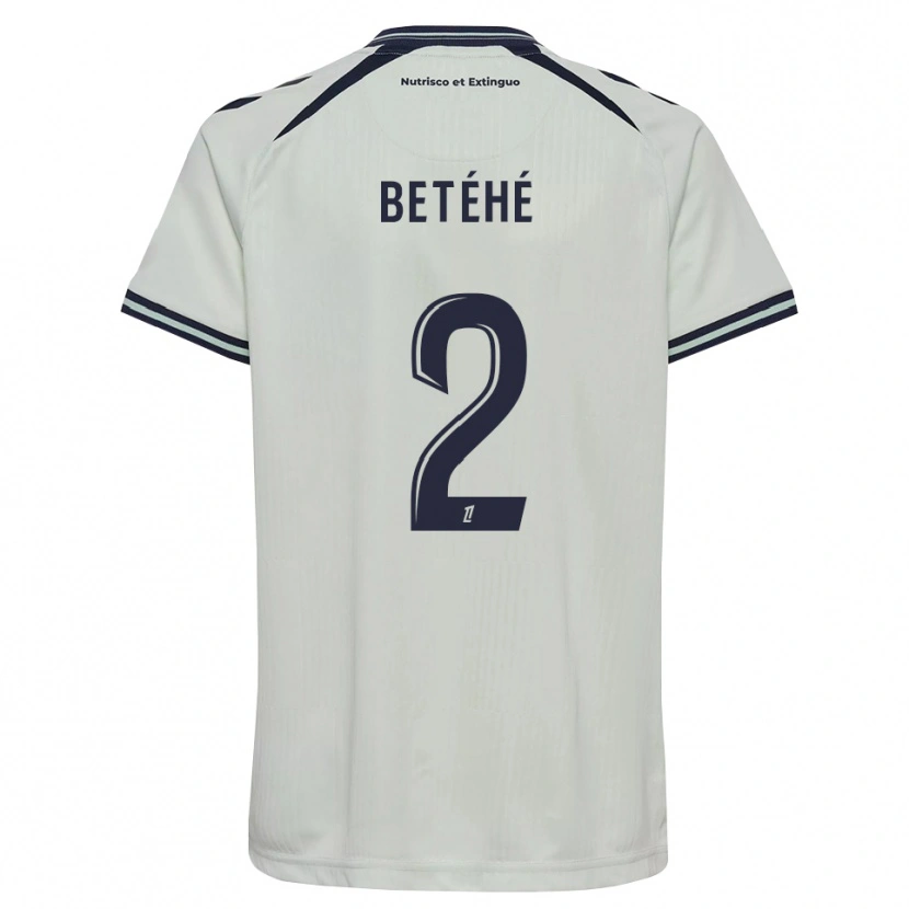 Danxen Hombre Camiseta Aaron Betéhé #2 Azul Medianoche Blanco 2ª Equipación 2026/27 La Camisa México