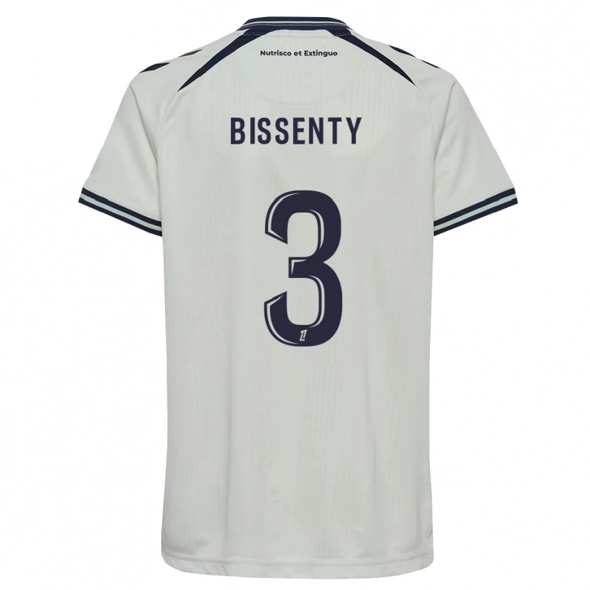 Danxen Hombre Camiseta Bissenty Gomis #3 Azul Medianoche Blanco 2ª Equipación 2026/27 La Camisa México