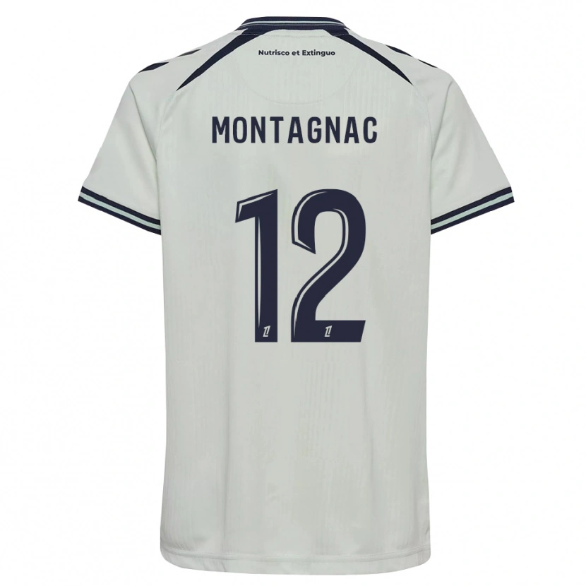 Danxen Hombre Camiseta Alexandre Montagnac #12 Azul Medianoche Blanco 2ª Equipación 2026/27 La Camisa México