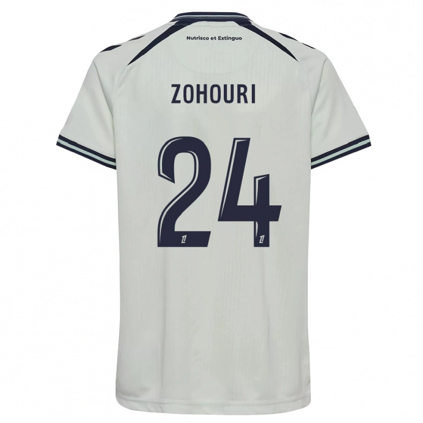Danxen Hombre Camiseta Guy-Noël Zohouri #24 Azul Medianoche Blanco 2ª Equipación 2026/27 La Camisa México