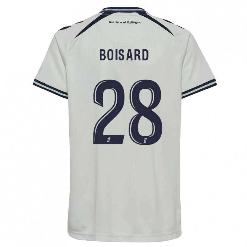 Danxen Hombre Camiseta Célestine Boisard #28 Azul Medianoche Blanco 2ª Equipación 2026/27 La Camisa México