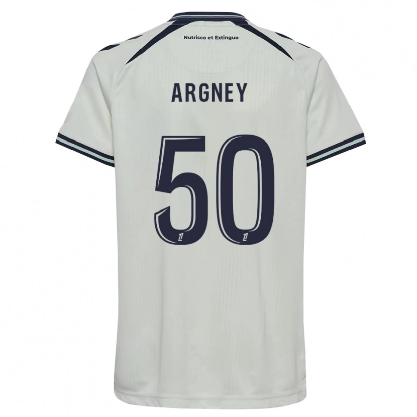 Danxen Hombre Camiseta Paul Argney #50 Azul Medianoche Blanco 2ª Equipación 2026/27 La Camisa México
