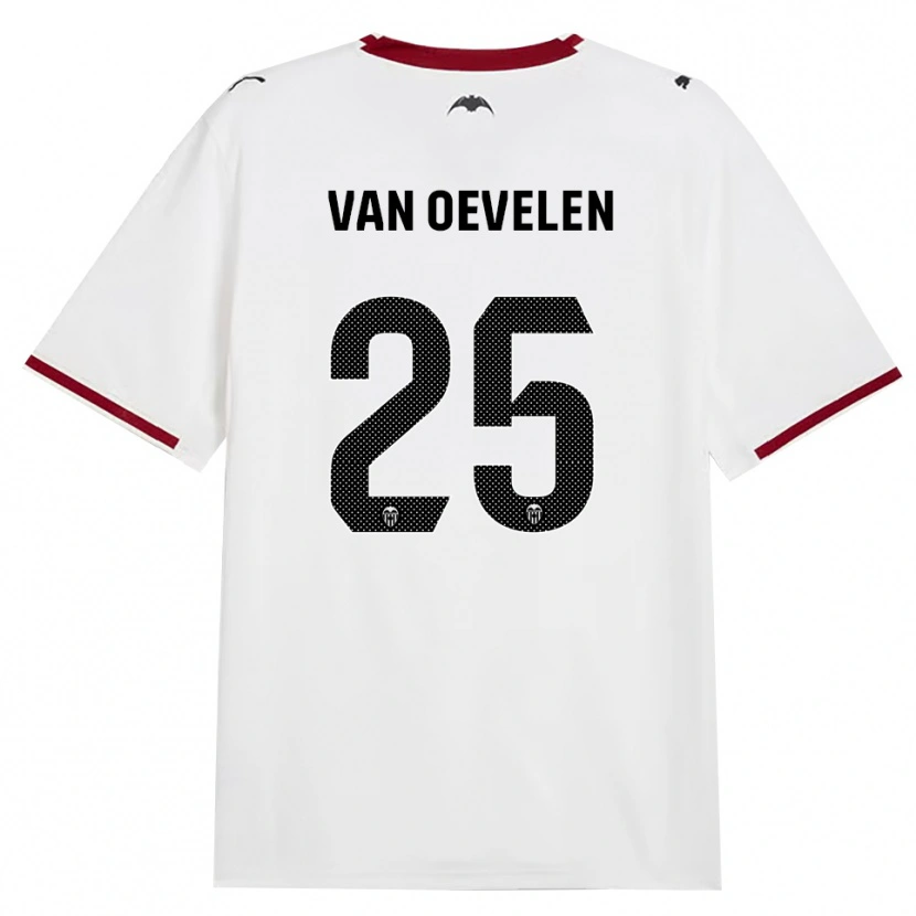 Danxen Mujer Camiseta Kayne Van Oevelen #25 Negro Blanco Rojo Amarillo 1ª Equipación 2026/27 La Camisa México