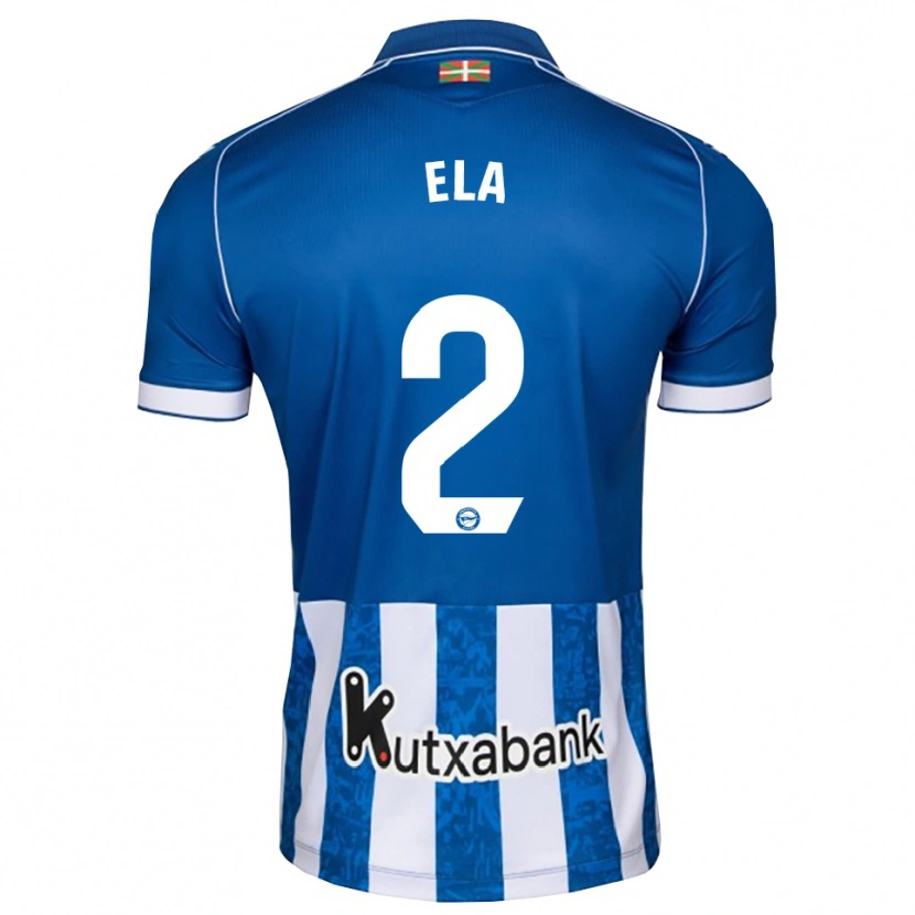 Danxen Mujer Camiseta Noé Ela #2 Azul Blanco Negro 1ª Equipación 2026/27 La Camisa México
