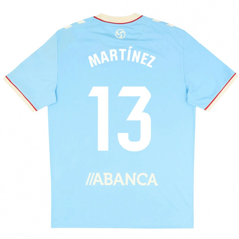 Danxen Mujer Camiseta Naiara Martínez #13 Azul Cielo Blanco Rojo 1ª Equipación 2026/27 La Camisa México