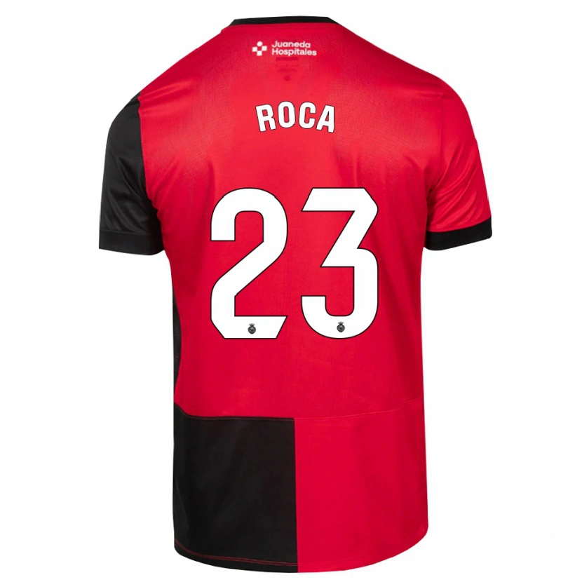 Danxen Mujer Camiseta Antoniu Roca #23 Negro Rojo Blanco 1ª Equipación 2026/27 La Camisa México