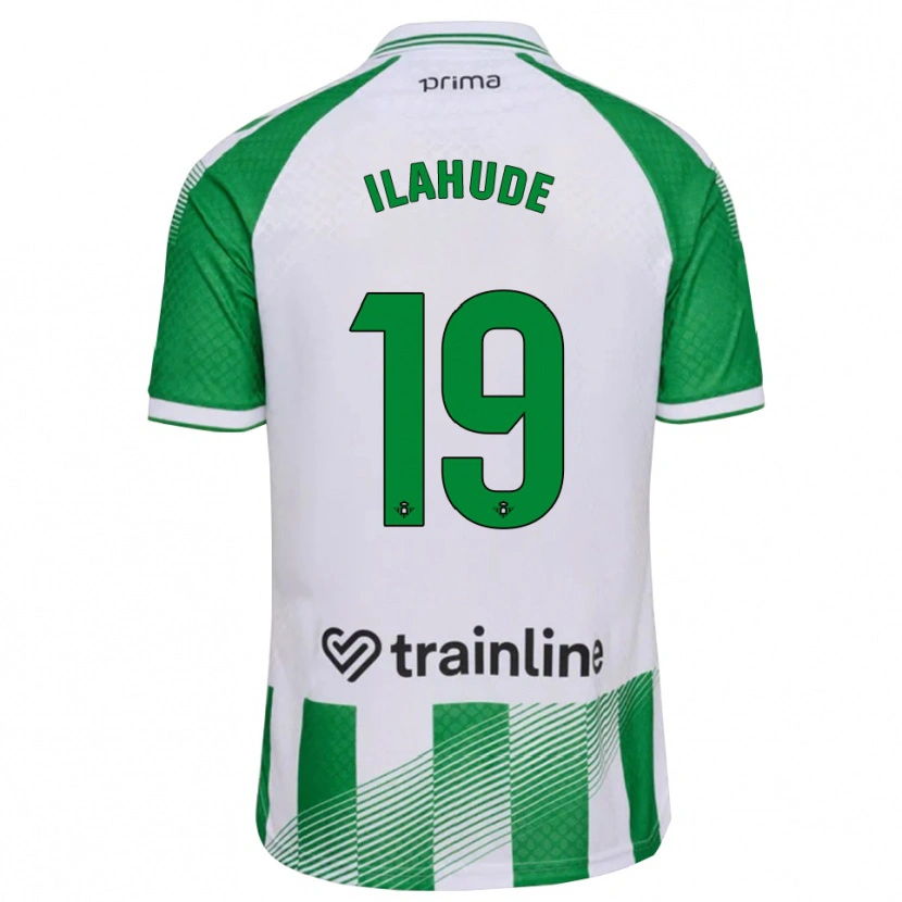 Danxen Mujer Camiseta Destiny Ilahude #19 Verde Claro Negro Blanco 1ª Equipación 2026/27 La Camisa México