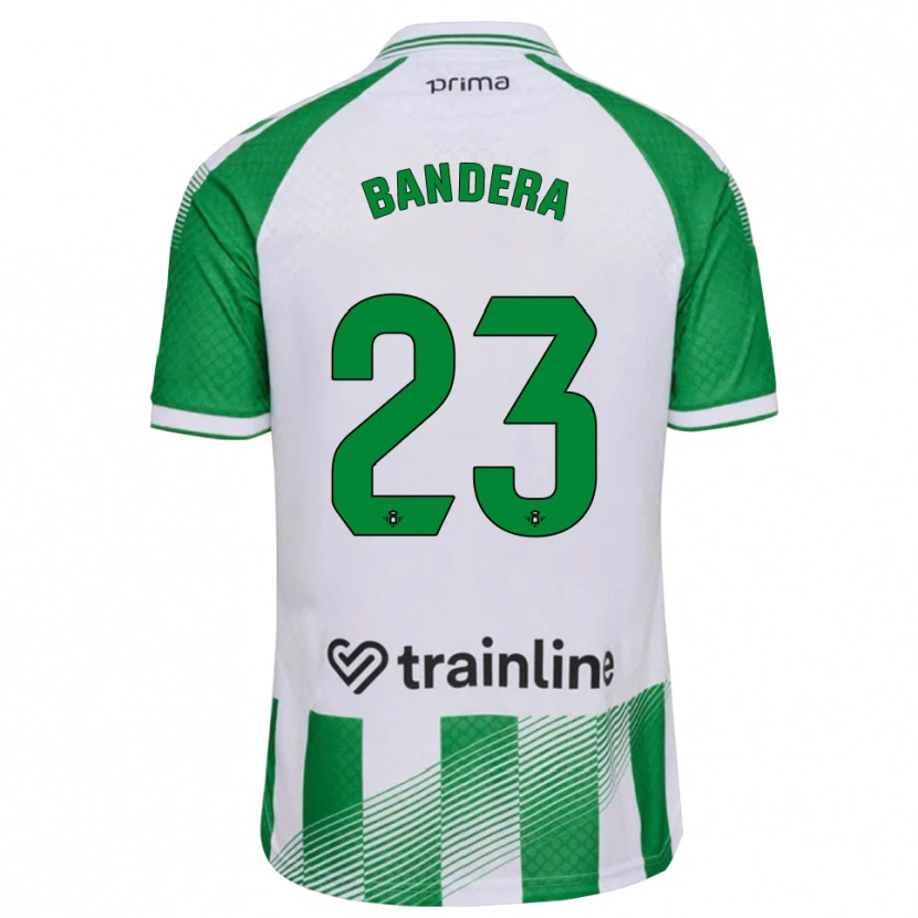 Danxen Mujer Camiseta Kenta Bandera #23 Verde Claro Negro Blanco 1ª Equipación 2026/27 La Camisa México