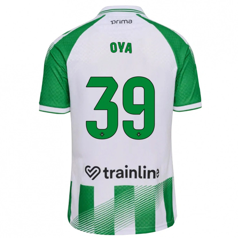 Danxen Mujer Camiseta Rafa Oya #39 Verde Claro Negro Blanco 1ª Equipación 2026/27 La Camisa México