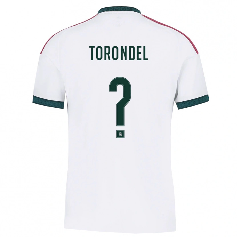Danxen Mujer Camiseta Aitor Torondel #0 Verde Oscuro Blanco Rojo 1ª Equipación 2026/27 La Camisa México