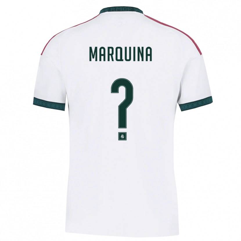 Danxen Mujer Camiseta Guillermo Marquina #0 Verde Oscuro Blanco Rojo 1ª Equipación 2026/27 La Camisa México
