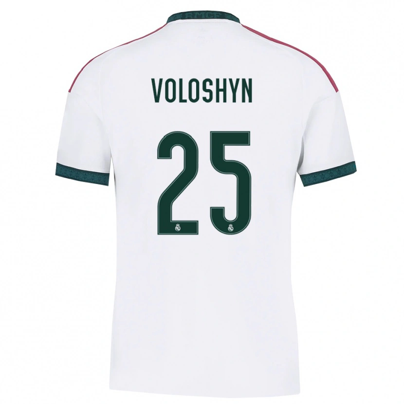 Danxen Mujer Camiseta Ilya Voloshyn #25 Verde Oscuro Blanco Rojo 1ª Equipación 2026/27 La Camisa México
