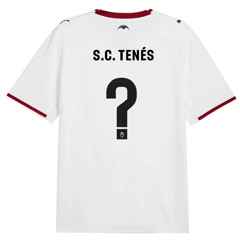Danxen Mujer Camiseta Sergi Canós #0 Negro Blanco Rojo Amarillo 1ª Equipación 2026/27 La Camisa México