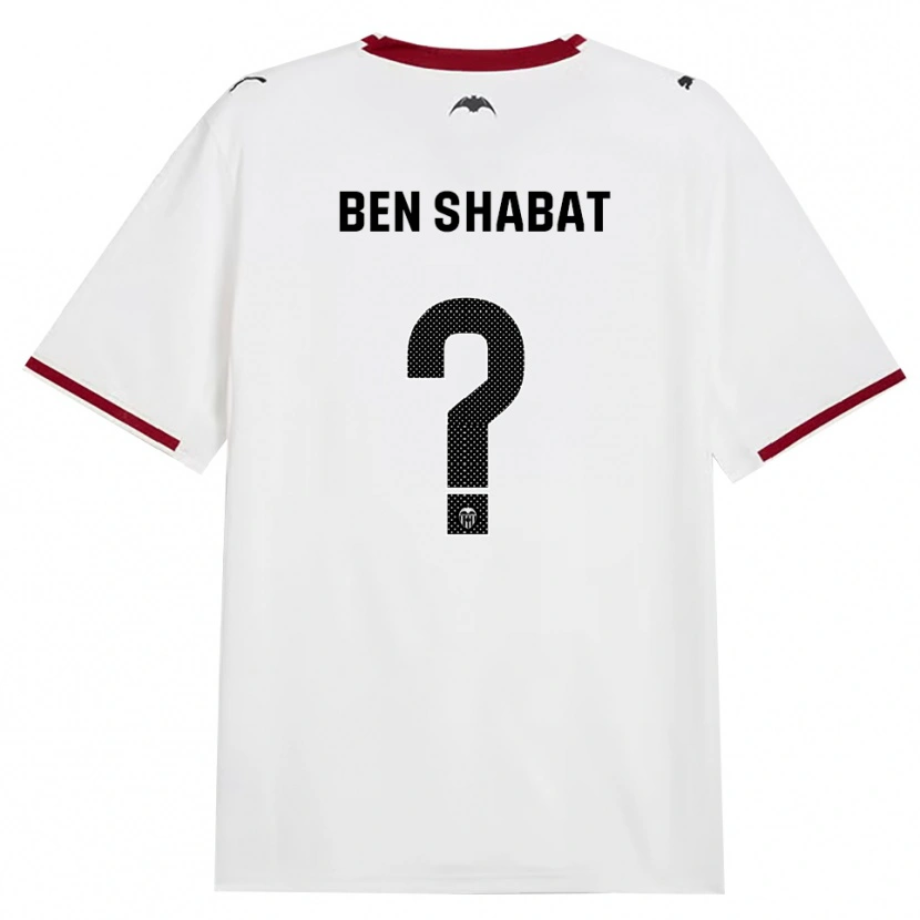 Danxen Mujer Camiseta Arad Ben Shabat #0 Negro Blanco Rojo Amarillo 1ª Equipación 2026/27 La Camisa México