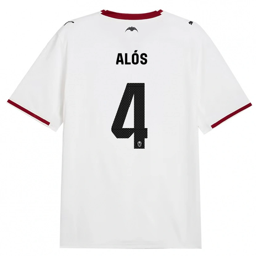 Danxen Mujer Camiseta Carlos Alós #4 Negro Blanco Rojo Amarillo 1ª Equipación 2026/27 La Camisa México