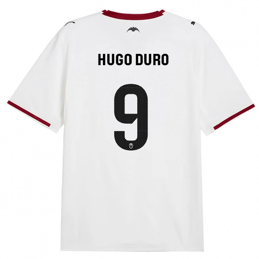 Danxen Mujer Camiseta Hugo Duro #9 Negro Blanco Rojo Amarillo 1ª Equipación 2026/27 La Camisa México