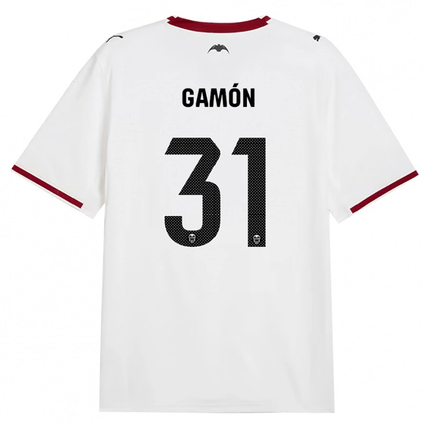 Danxen Mujer Camiseta Rodrigo Gamón #31 Negro Blanco Rojo Amarillo 1ª Equipación 2026/27 La Camisa México