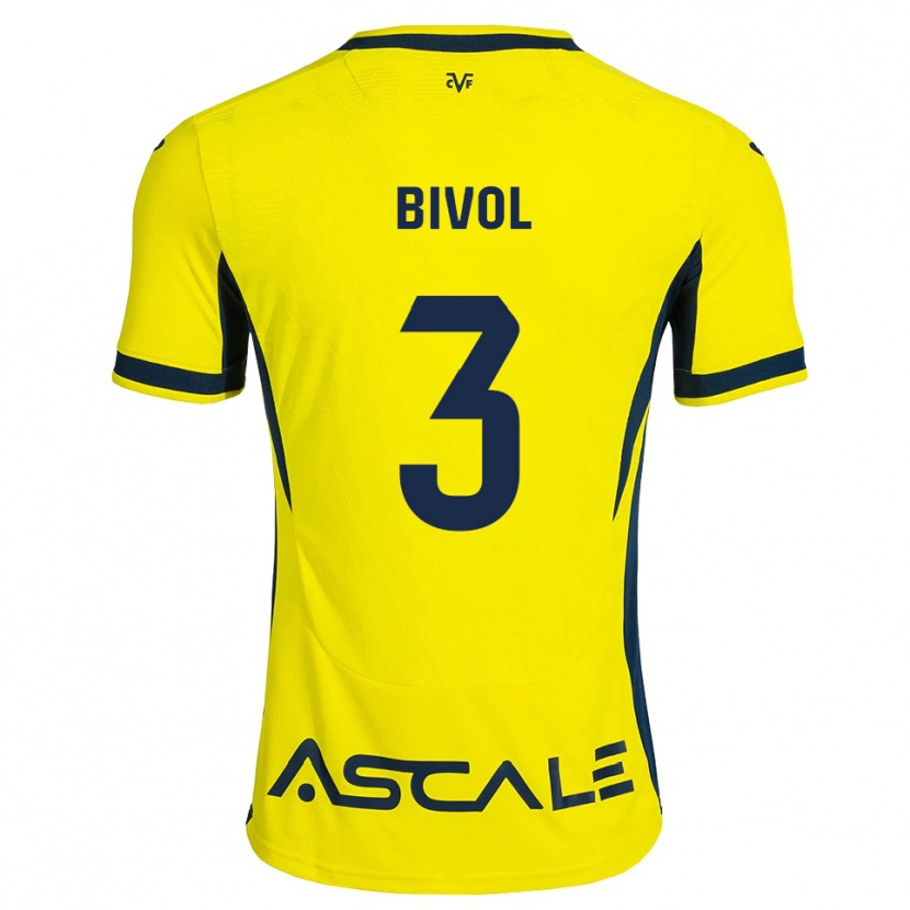 Danxen Mujer Camiseta Victor Bivol #3 Amarillo Negro Rojo 1ª Equipación 2026/27 La Camisa México