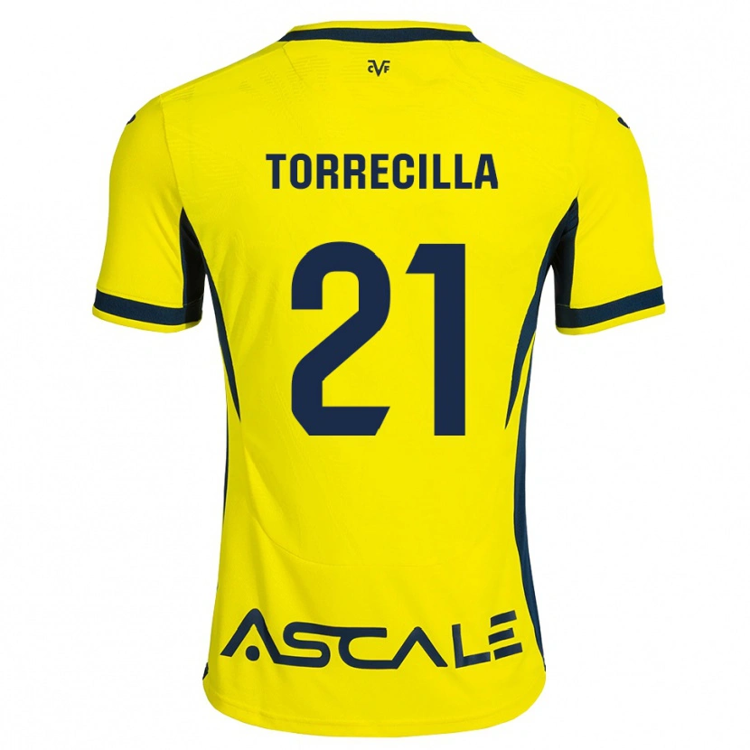 Danxen Mujer Camiseta Virginia Torrecilla #21 Amarillo Negro Rojo 1ª Equipación 2026/27 La Camisa México