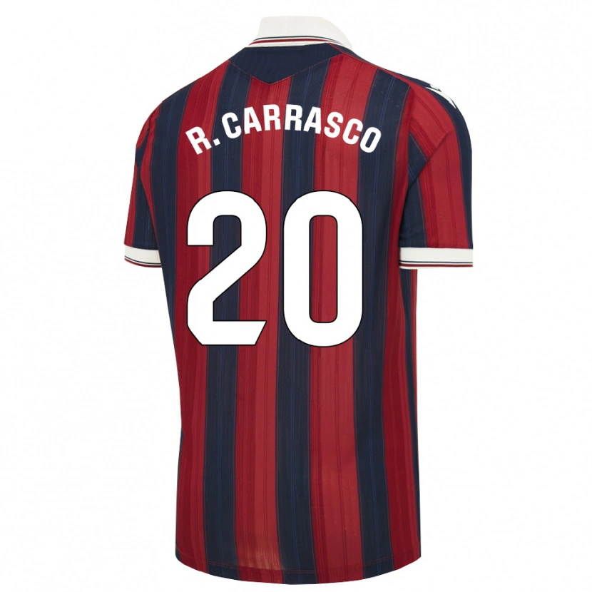 Danxen Mujer Camiseta Raiderlin Carrasco #20 Azul Medianoche Rojo 1ª Equipación 2026/27 La Camisa México