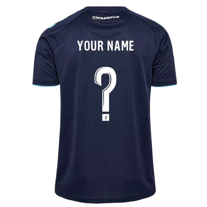 Danxen Mujer Camiseta Su Nombre #0 Azul Aciano Azul Medianoche 1ª Equipación 2026/27 La Camisa México