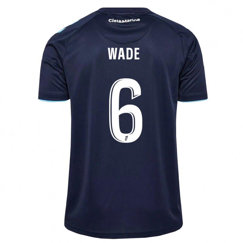 Danxen Mujer Camiseta Bocar Wade #6 Azul Aciano Azul Medianoche 1ª Equipación 2026/27 La Camisa México