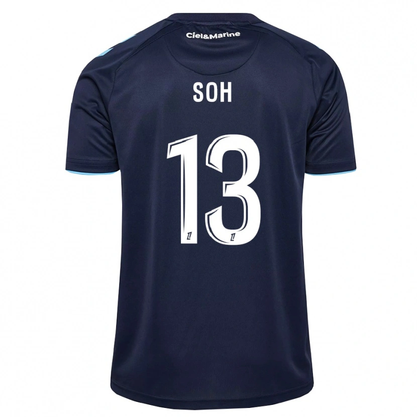 Danxen Mujer Camiseta Yanis Soh #13 Azul Aciano Azul Medianoche 1ª Equipación 2026/27 La Camisa México