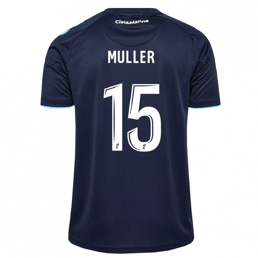 Danxen Mujer Camiseta Laura Muller #15 Azul Aciano Azul Medianoche 1ª Equipación 2026/27 La Camisa México