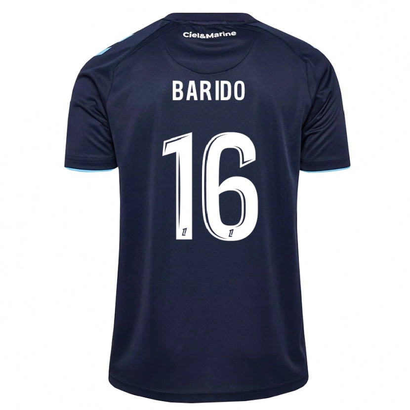 Danxen Mujer Camiseta Jules Barido #16 Azul Aciano Azul Medianoche 1ª Equipación 2026/27 La Camisa México