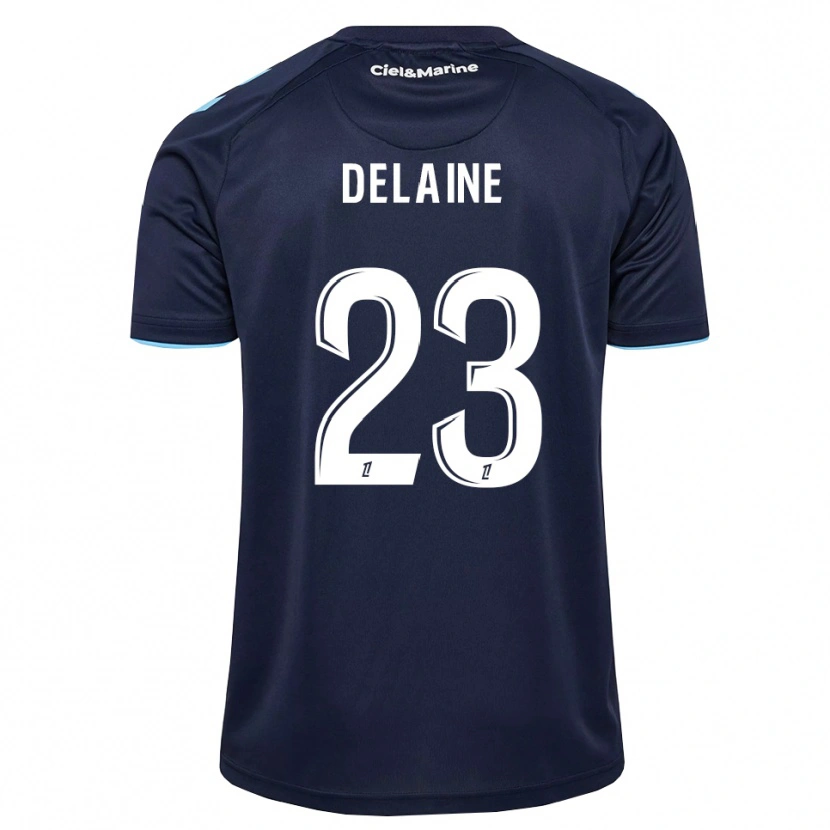 Danxen Mujer Camiseta Thomas Delaine #23 Azul Aciano Azul Medianoche 1ª Equipación 2026/27 La Camisa México